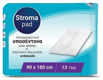 Stroma Pad Υποσέντονα Ακράτειας Υποσέντονα Ακράτειας 90x180cm 13τμχ