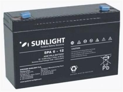 SunLight SPA 6-2.8 με Τάση 6V 1τμχ