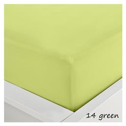 Sunshine Σεντόνι Υπέρδιπλο με Λάστιχο 160x200x20εκ. Menta 152 Green 14