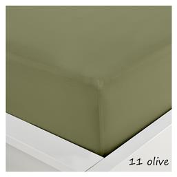 Sunshine Σεντόνι Μονό με Λάστιχο 100x200x20 Menta 152 Olive 11