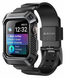 Supcase Unicorn Beetle Pro Πλαστική Θήκη σε Μαύρο χρώμα για το Apple Watch 44mm