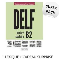 Super Pack Delf Scolaire & Junior Β2 Nouveau Format , (Lexique + Cadeau Surprise) από το e-shop