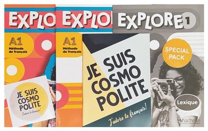 Super Pack Explore 1, Livre d'Eleve + Cahier D' Activites + Lexique + Cadeau Surprise από το e-shop