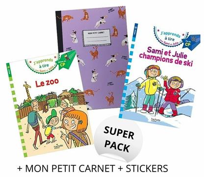 Super Pack Sami Et Julie (+ Mon Petit Carnet + Stickers)