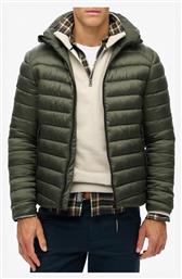 Superdry Ανδρικό Μπουφάν Puffer Χακί