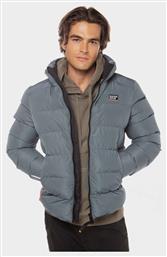 Superdry Μπουφάν Puffer Μπλε