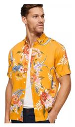 Superdry D4 Ovin Hawaiian Πουκαμισο M4010353a-2dw-anemone Yellow