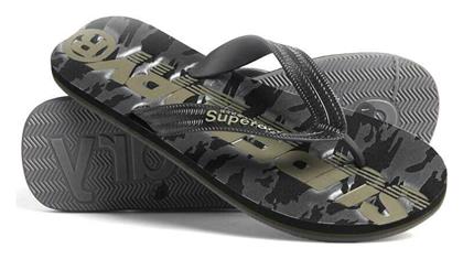 Superdry Scuba Camo Flip Flops σε Μαύρο Χρώμα