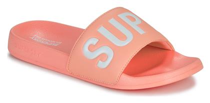 Superdry Slides σε Ροζ Χρώμα