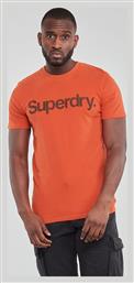 Superdry T-shirt Πορτοκαλί