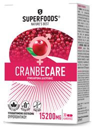 Superfoods CranbeCare Cranberry 30 κάψουλες
