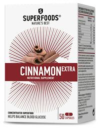 Superfoods Κανέλα Extra 50 κάψουλες Κανέλα
