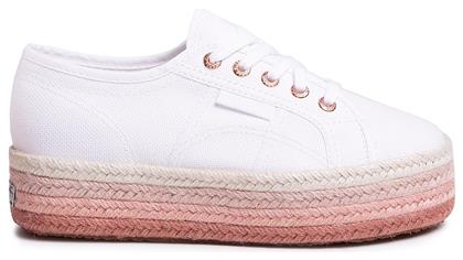 Superga 2790 Cotcoloropew Γυναικείες Εσπαντρίγιες σε Λευκό Χρώμα από το Spartoo