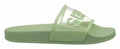 Superga Clear Identity Slides Gel Green