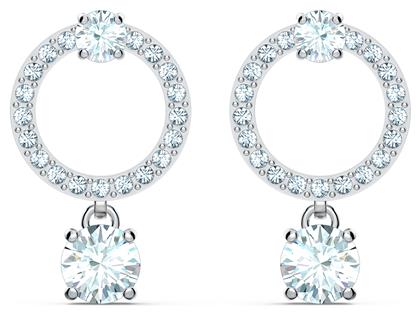 Swarovski Γυναικεία Σκουλαρίκια Κρεμαστά Με Πέτρες Attract Circle