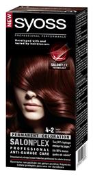 Syoss Permanent Coloration 4-2 Ακαζού από το e-Fresh