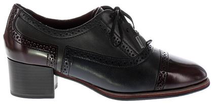 Tamaris Γυναικεία Oxfords σε Μαύρο Χρώμα