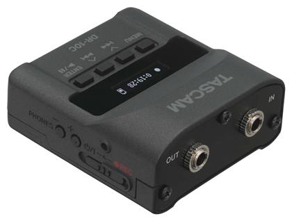 Tascam Μονοκάναλος Ψηφιακός Φορητός Εγγραφέας Μπαταρίας για Εγγραφή σε Κάρτα Μνήμης με Διάρκεια Εγγραφής 8 Ώρες και Τροφοδοσία USB από το e-shop