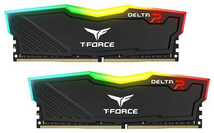 TeamGroup T-Force Delta RGB 16GB DDR4 με 2 Modules 2x8GB
