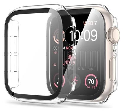 Tech-Protect Defense 360 Πλαστική Θήκη με Τζαμάκι σε χρώμα για Apple Watch 4, 5, 6, SE (40mm)