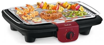 Tefal BBQ Easygrill Επιτραπέζια Ηλεκτρική Ψησταριά Σχάρας 2300W με Ρυθμιζόμενο Θερμοστάστη 37x23.5εκ. από το Public