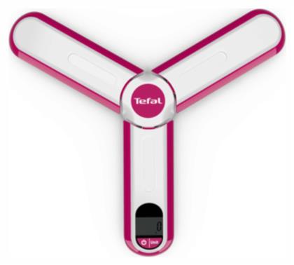 Tefal Ψηφιακή Ζυγαριά Αναδιπλούμενη 1gr/5kg Ροζ BC5400