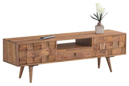 Teka από Μασίφ Ξύλο Μπεζ 140x35x45εκ. ΕΑ7047