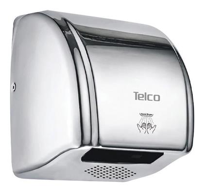 Telco Ανοξείδωτος Στεγνωτήρας Χεριών 80dB με Αισθητήρα L110011 Ασημί 2.3kW