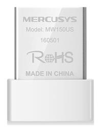 Tele MW-150US v1 Ασύρματος USB Αντάπτορας Δικτύου 150Mbps