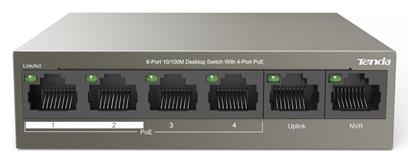 Tenda TEF1106P-4-63W Unmanaged L2 PoE+