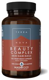 TerraNova Beauty Complex Skin Hair Nails 100 φυτικές κάψουλες