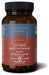 TerraNova Living Multivitamin Man Βιταμίνη 50 φυτικές κάψουλες από το Pharm24