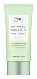 Thank You Farmer Sun Project Skin Relief Αντηλιακή Κρέμα Προσώπου SPF50 50ml