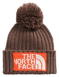 The North Face Beanie Unisex Σκούφος Πλεκτός σε Καφέ χρώμα