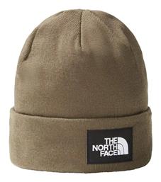 The North Face Beanie Unisex Σκούφος Πλεκτός σε Πράσινο χρώμα