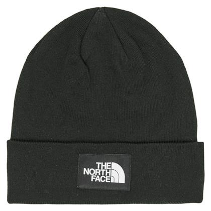 The North Face Dock Worker Recycled Beanie Unisex Σκούφος Πλεκτός σε Μαύρο χρώμα από το Clodist