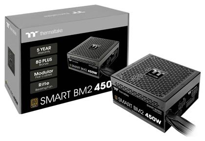 Thermaltake Smart BM2 450W Μαύρο Τροφοδοτικό Υπολογιστή Semi Modular 80 Plus Bronze