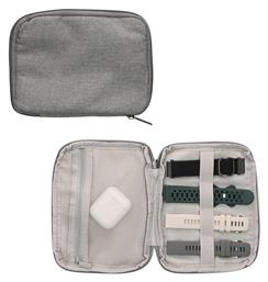 Θήκη Kwmobile Sleeve Μεταφοράς Αποθήκευσης Λουράκια & Αξεσουάρ Smartwatch Grey Kwm000025kb001c