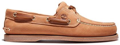 Timberland Classic Δερμάτινα Ανδρικά Boat Shoes σε Μπεζ Χρώμα