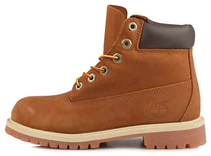 Timberland Δερμάτινα Παιδικά Μποτάκια με Κορδόνια Ταμπά από το Modivo