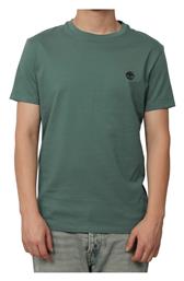 Timberland Dunstan River Ανδρικό T-shirt Κοντομάνικο Λαδί