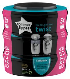 Tommee Tippee Ανταλλακτικές Σακούλες Κάδων για Πάνες Twist and Click 3τμχ από το Pharm24