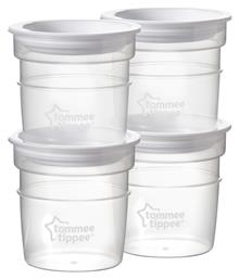 Tommee Tippee Closer To Nature Δοχεία Αποθήκευσης Μητρικού Γάλακτος 60ml 4τμχ