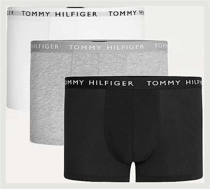 Tommy Hilfiger Ανδρικά Boxer Μονόχρωμα 3Pack