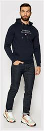 Tommy Hilfiger Ανδρικό Παντελόνι Τζιν Regular Fit Straight Navy Μπλε