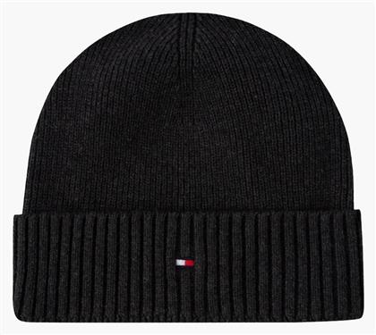 Tommy Hilfiger Beanie Ανδρικός Σκούφος Πλεκτός σε Navy Μπλε χρώμα