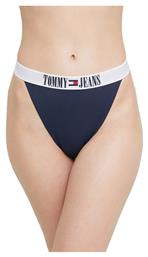 Tommy Hilfiger Bikini Slip Ψηλόμεσο Navy Μπλε