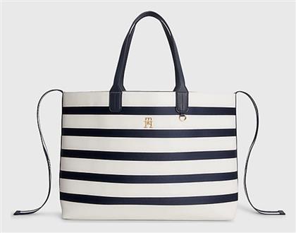 Tommy Hilfiger Γυναικεία Τσάντα Tote Χειρός Μπεζ