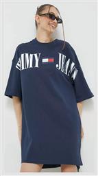 Tommy Hilfiger Καλοκαιρινό Mini T-shirt Φόρεμα Navy Μπλε