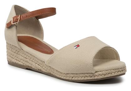 Tommy Hilfiger Παιδικά Πέδιλα Rope Wedge Μπεζ από το Modivo